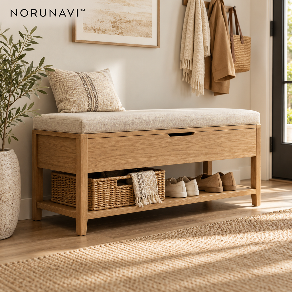Norunavi™ Haven Entryway Storage Bench
