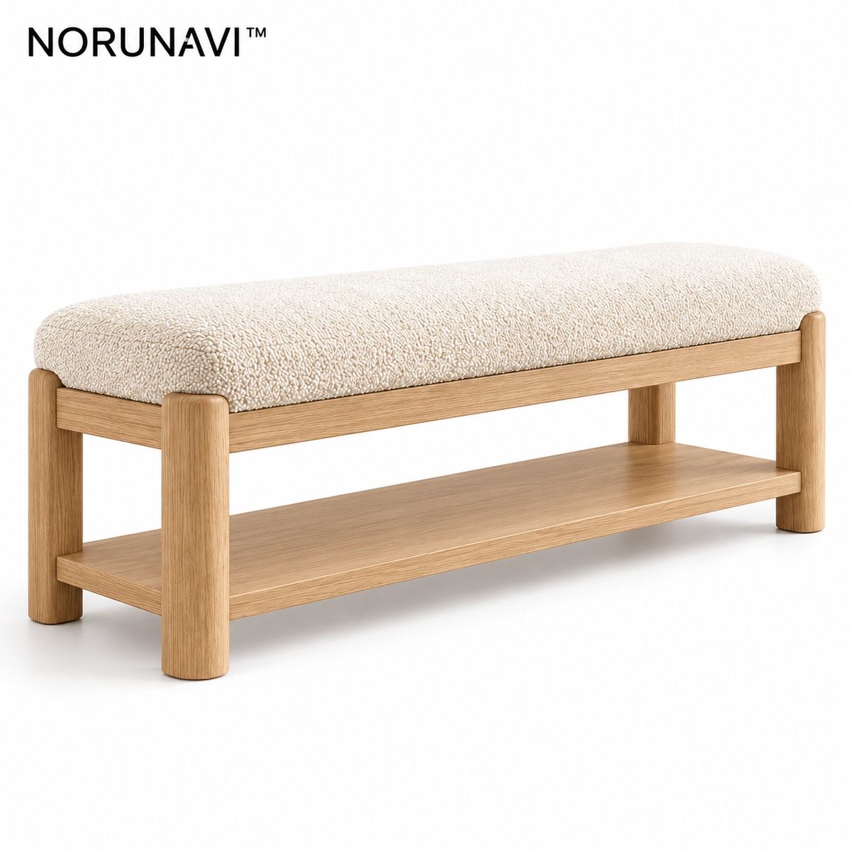 Norunavi™ Luma Upholstered Entryway Bench