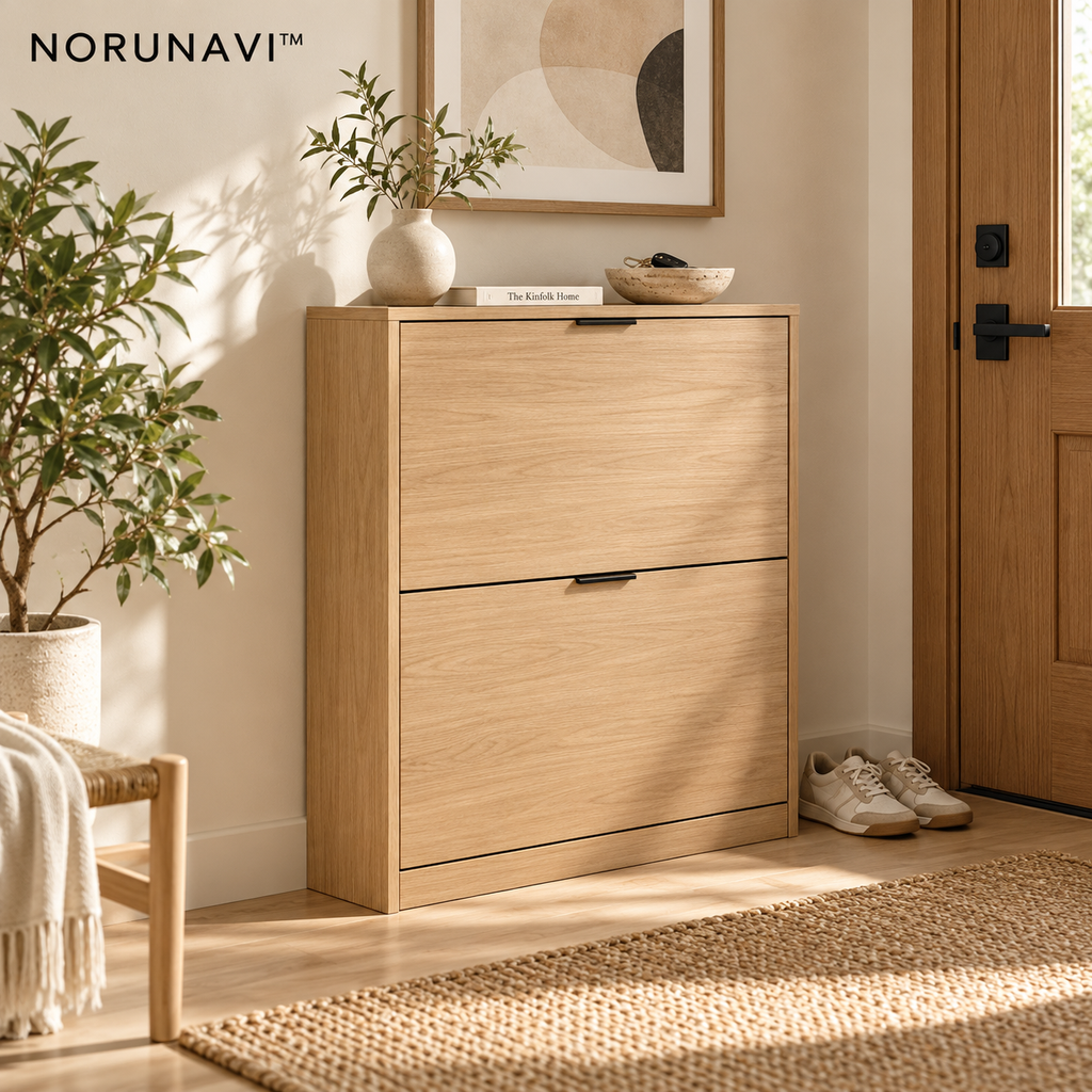Norunavi™ Axis Flip Door Shoe Cabinet