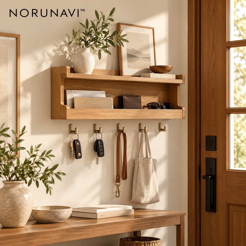 Norunavi™ Aura Entryway Organizer Shelf