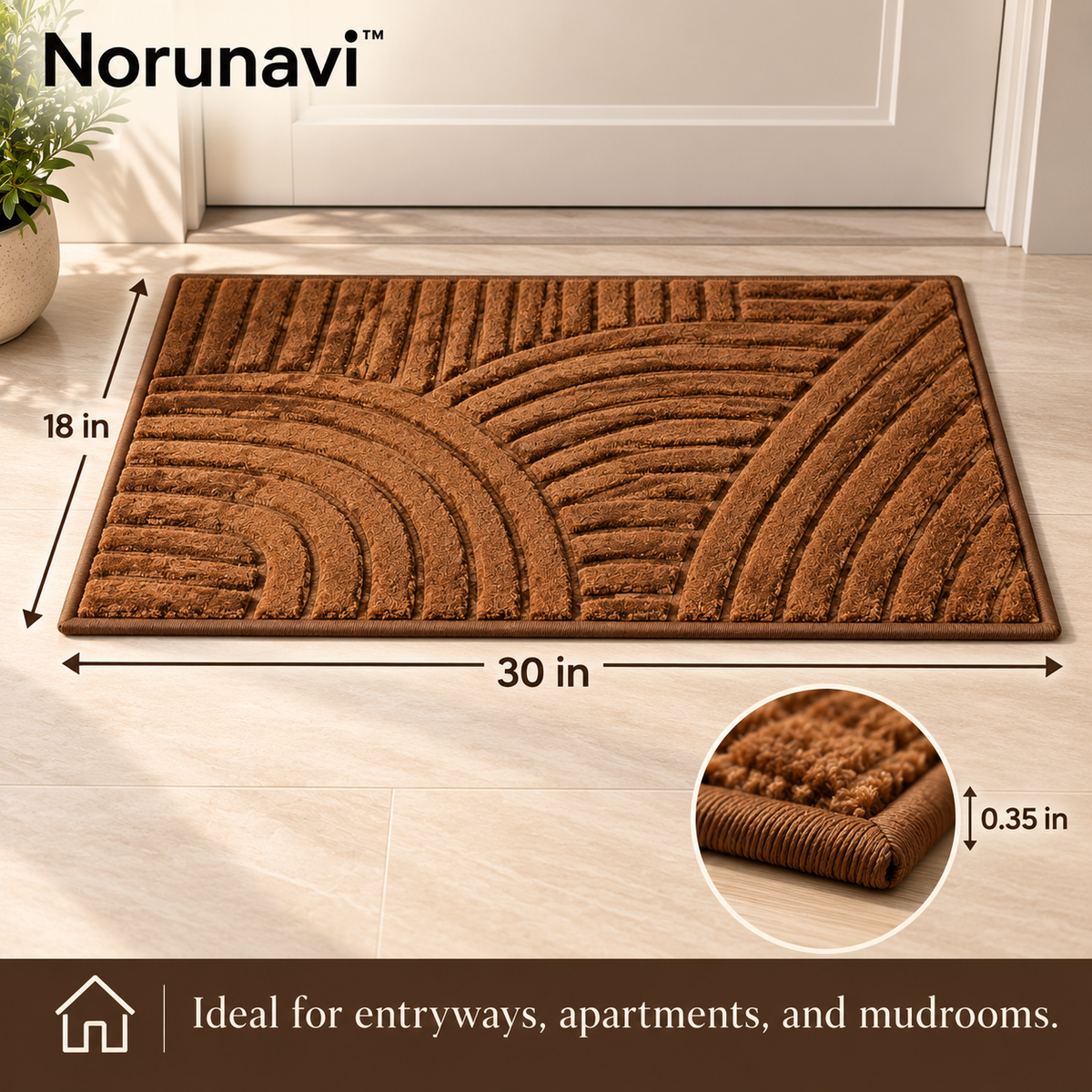 Norunavi™ Welcome Haven Indoor Door Mat
