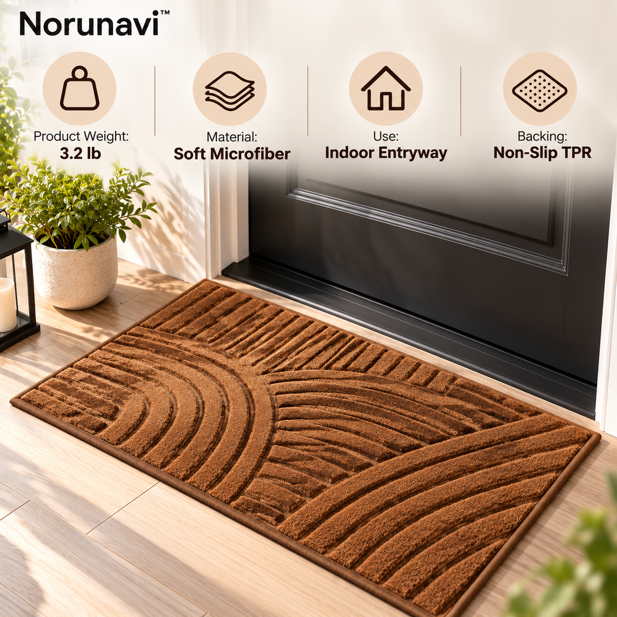 Norunavi™ Welcome Haven Indoor Door Mat