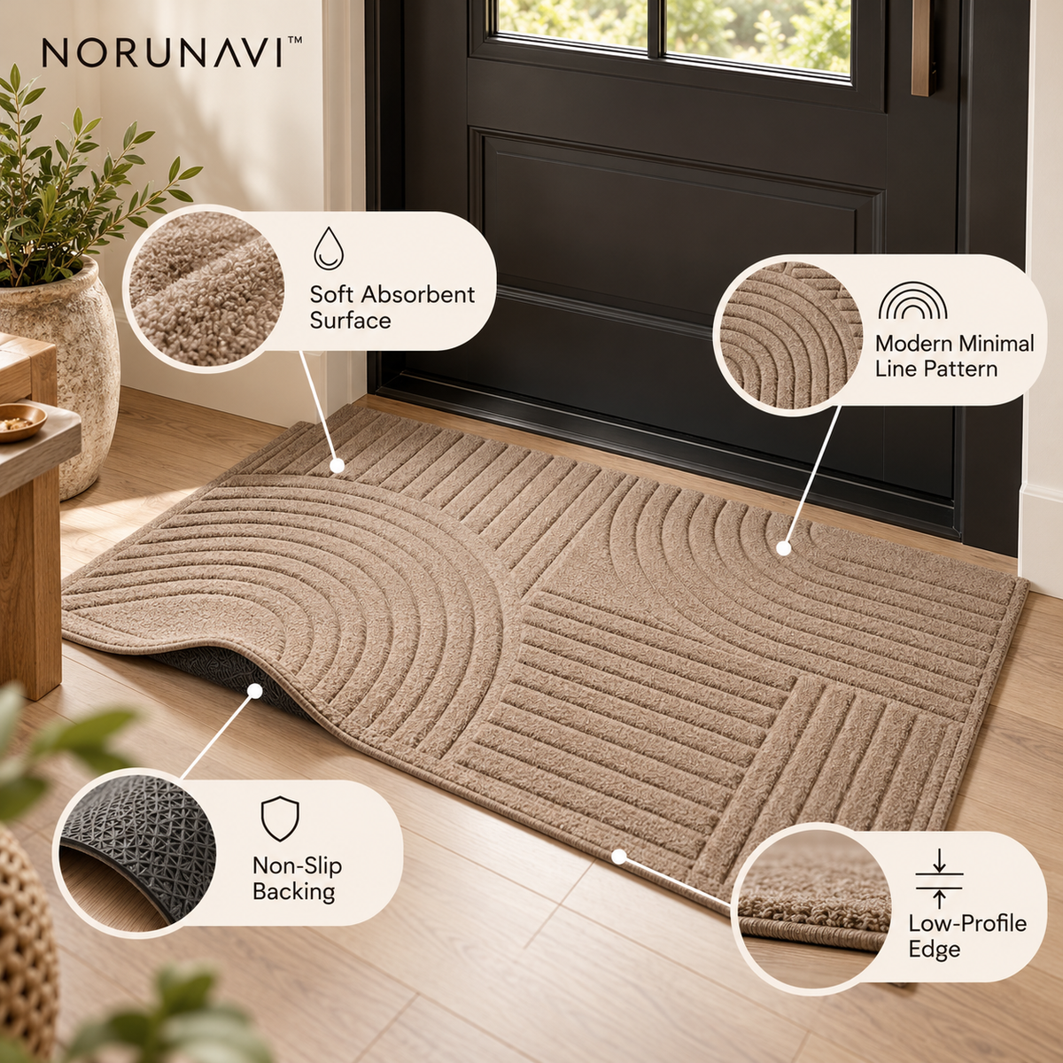 Norunavi™ Minimal Line Entry Mat