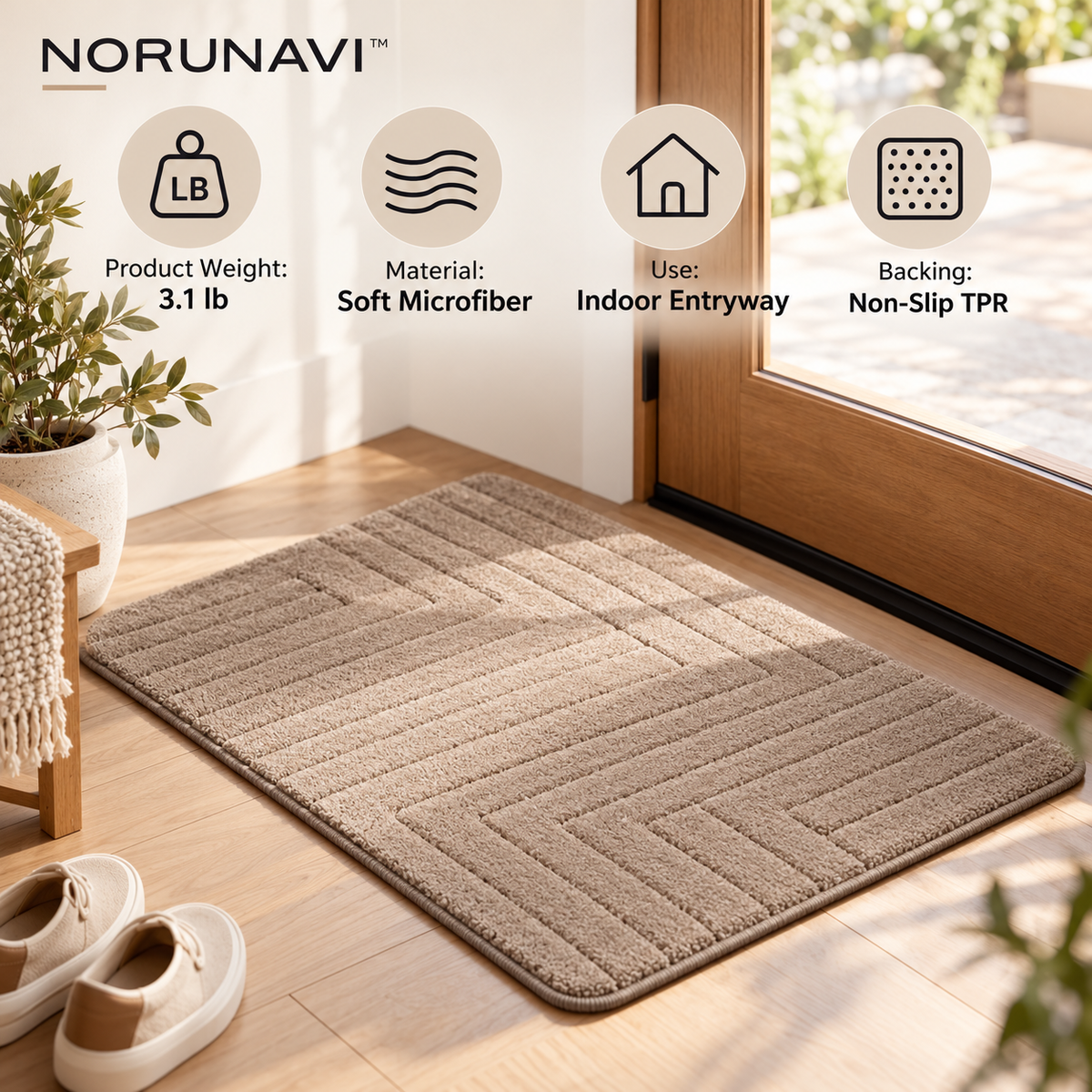 Norunavi™ Minimal Line Entry Mat